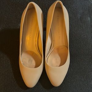 Nude Closed Toe Heel
